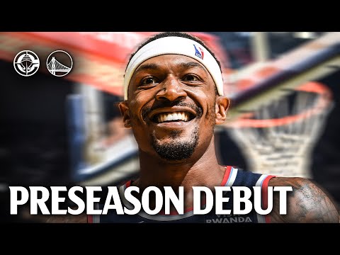 Bradley Beal first Clippers game vs Warriors 😎