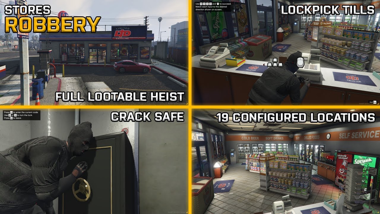 [Paid] [Robbery] [GTA V] Stores - FiveM Releases - Cfx Forum