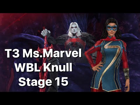 T3 Ms.Marvel WBL Knull Stage 15 Showcase-Marvel Future Fight