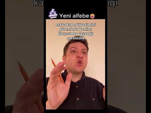 Yeni alfabe😂