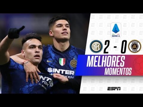 INTER DE MILÃO SOBRA EM CAMPO E VENCE SPEZIA POR 2 A 0 NO ITALIANO | MELHORES MOMENTOS
