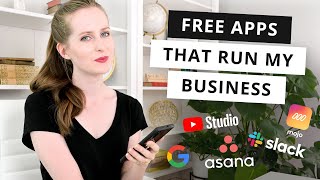 Free Apps that Run My Business (2021)