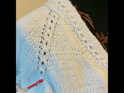 876**Raglanlinie mit Kaffeebohnenmuster stricken **Tutorial Handarbeit
