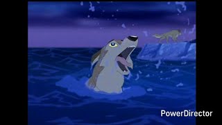 Download the video "Balto II: wolf quest: aleu gasps for air (original DVD rip)"