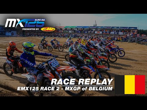 MXGP of Belgium 2019 - Replay EMX 125 Race 2 #Motocross