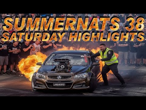 2026 Summernats 38 Saturday | Tuff St goes WILD! Blown Cars & Burnouts