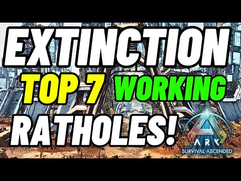 7 Best Ratholes on Ark Ascended Extinction That Still Work After the Latest Patch!
