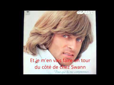 Dave - Du coté de chez Swann (Lyrics)