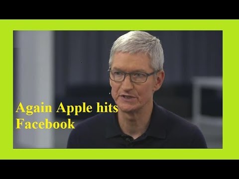 Treading News II Again Apple hits Facebook