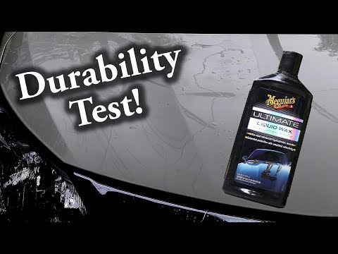 Car Wax Test : Meguiars Ultimate Liquid Wax
