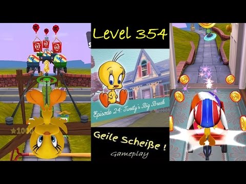 Looney Tunes Dash! Level: 354 / Episode 24: Tweety’s Big Break 346 - 360