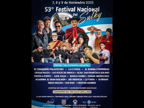 53º FESTIVAL NACIONAL DEL SULKY - SIMOCA TUCUMAN