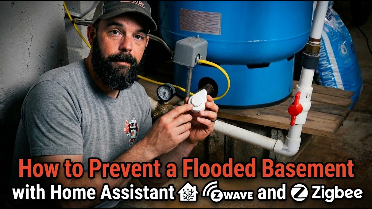 How to Prevent a Flooded Basement with Home Assistant, Z-Wave, and Zigbee