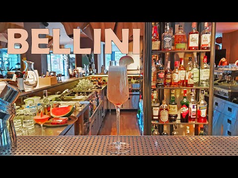 How to make BELLINI by Mr.Tolmach