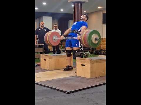 Ali Alipour (95) 230 kg block clean