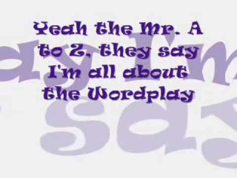 Wordplay-Jason Mraz Lyrics