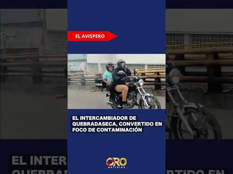 Denuncian que el humo por quema de cables invade el intercambiador de Quebradaseca | Oro Noticias