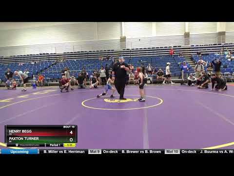 8U Boys 70-76 Henry Begg MI Vs Paxton Turner IN