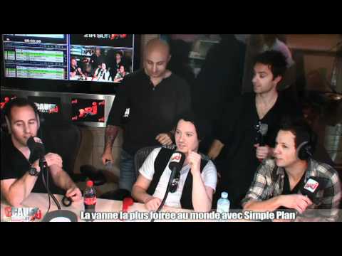 La vanne la plus foirée au monde avec Simple Plan (1) - C'Cauet sur NRJ
