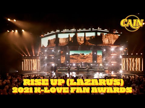CAIN - Rise Up (Lazarus) - 2021 K-LOVE Fan Awards Performance