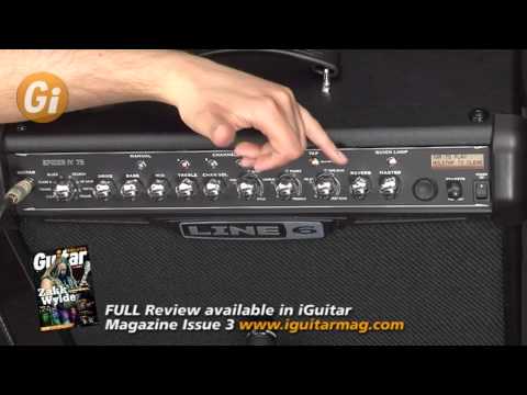 Line 6 Spider IV 75 Watt Gitarrenverstärker-Combo: Testbericht/Demo mit Tom Quayle (Guitar Intera...