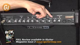 Line 6 Spider IV 75 Watt Guitar Amp Combo Review / Demo With Tom Quayle Guitar Interactive