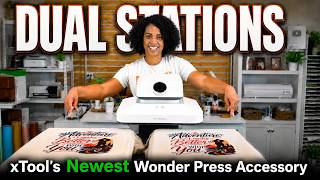 I Transformed My xTool Wonder Press Into a Dual Heat Press Station! Under $200 New Accessory Review