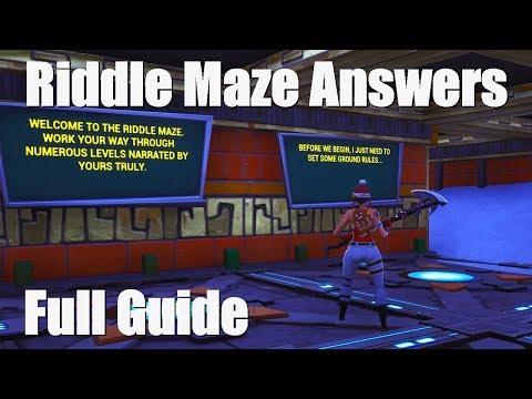 How To Pass The Labyrinth In Fortnite Creative Smotret Onlajn - how to complete riddle maze ft 4thwall narrator fortnite creative guide