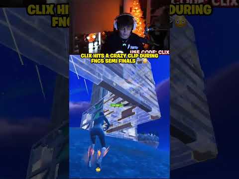 Clix hits a CRAZY clip during FNCS Semi-Finals 🏆🎬