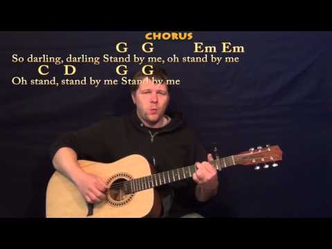 Stand By Me (Ben E King) Easy Guitar Fingerstyle Cover Lesson with Lyrics/