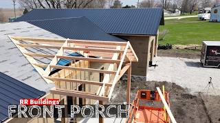 Finally Built the Front Porch!! The Modest House17
