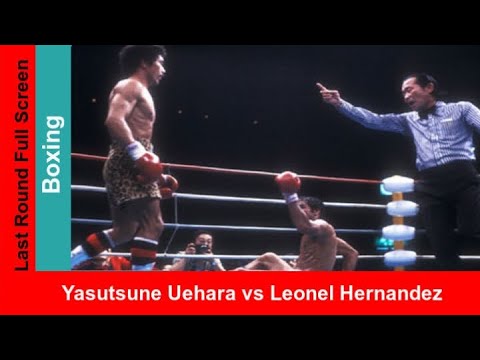 Yasutsune Uehara vs Leonel Hernandez (white trunks) Tokyo 1980, Full Screen Highlights
