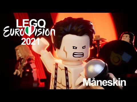 Måneskin - Zitti E Buoni - LEGO Eurovision 2021