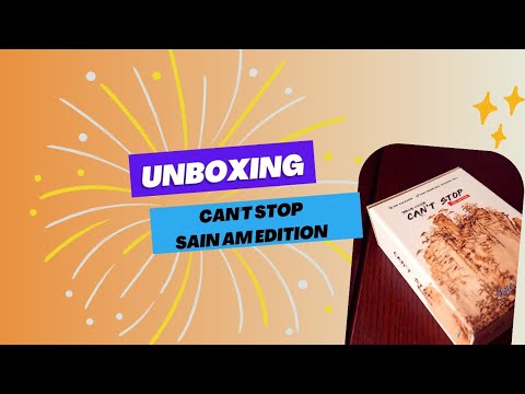 Unboxing Can't stop - the Sain Am edition 