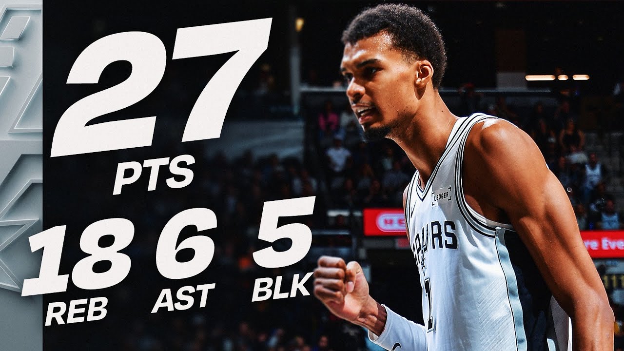 Victor Wembanyama DOES IT ALL vs Heat! | October 30, 2025