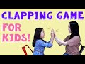 Clapping Game For Kids Double Double This That With Lyrics Hand Clapping Games For 2 Players