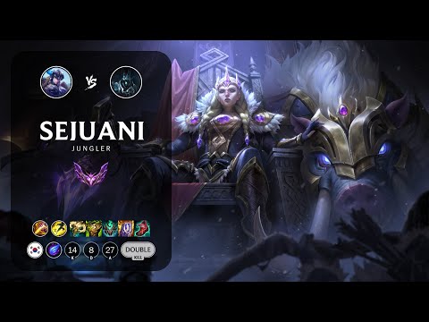 Sejuani Jungle vs Karthus - KR Master Patch 13.7