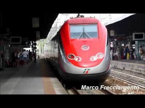 Arrivo e partenza alla Stazione di Venezia Mestre FR 9419 Venezia S.L. - Napoli C.le