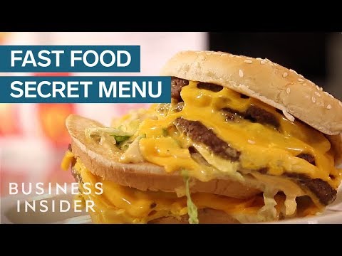 Best Fast Food Secret Menu Items