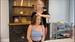 The Head Relief She Needed - Scalp Work & Ear Adjustments