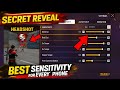 BEST HEADSHOT SENSITIVITY SETTINGS FOR EVERY PHONE Free Fire Setting 2026