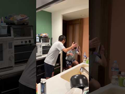 娘にドッキリ👧🏻😂