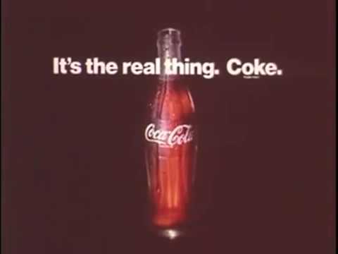 1972 "It's The Real Thing" Coca-Cola commercial, 20 seconds