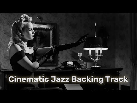 Cinematic Jazz Blues Backing Track in Am | Jazz Noir | Dark Jazz