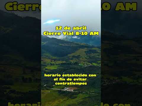 🚧 CIERRE VIAL en Guasca este domingo ⚠️ Evite contratiempos | Lest Run 2026