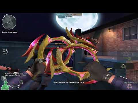 Crossfire NA ( Đột Kích Bắc Mỹ  ) 2.0 : Ring Blade Gold - Hero Mode X - Zombie V4