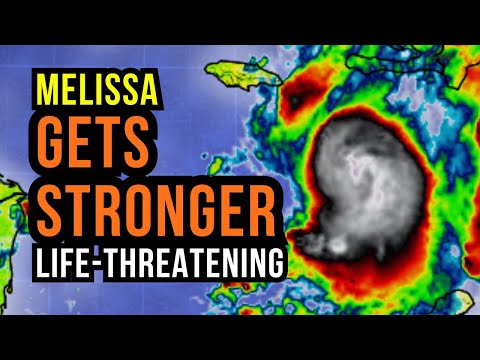 Melissa will become a Powerful Hurricane Very Soon...