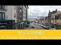 BUS JOURNEY TIMELAPSE Plymouth Citybus 34 George Junction P R Royal Parade