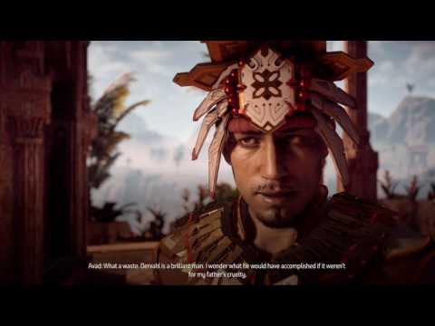 Horizon Zero Dawn playthrough part 61 - Done In Meridian (talking + leveling up)