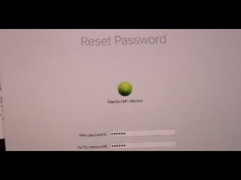 How to Reset Admin Password on macOS if you Forgot...